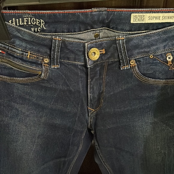 Tommy Hilfiger Sophie skinny blue denims, waist 30 - Picture 4 of 6